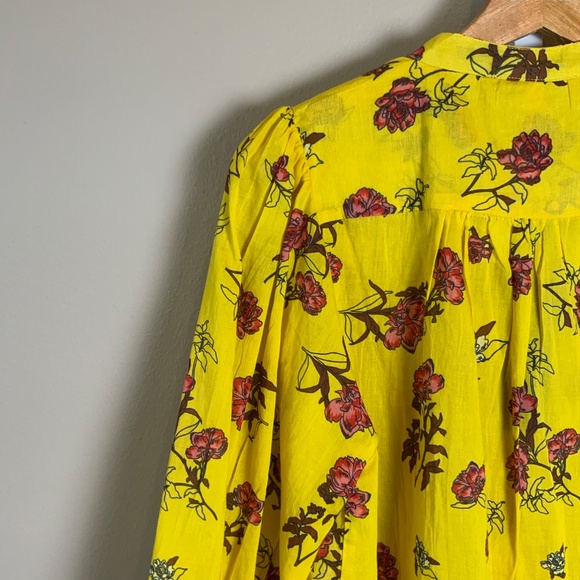 Anthropologie Anita Floral Buttondown - Picture 15 of 16